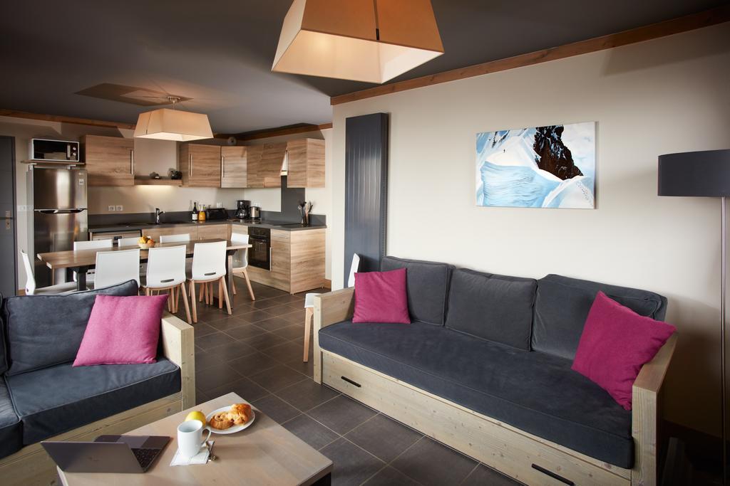 Cgh Residences & Spas Les Chalets Du Soleil Contemporain Сен-Мартен-де-Бельвіль Екстер'єр фото