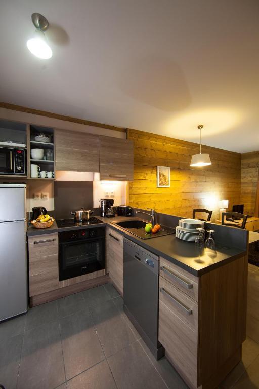 Cgh Residences & Spas Les Chalets Du Soleil Contemporain Сен-Мартен-де-Бельвіль Номер фото